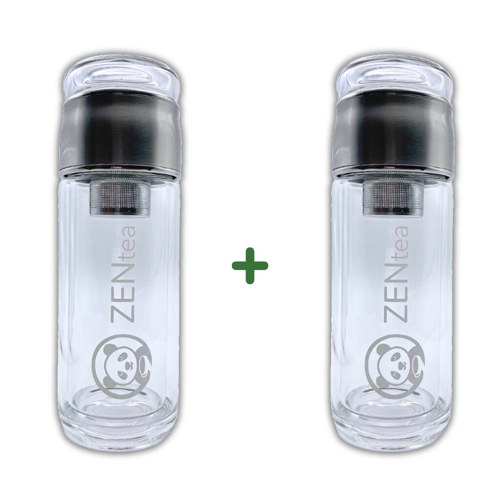 Μπουκάλι με σουρωτήρι - 2 τεμάχια